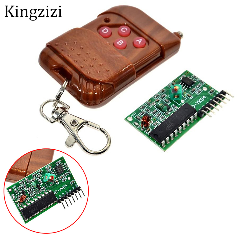 Bộ Điều Khiển Từ Xa Ic 2262/2272 4 Kênh 315mhz Cho Arduino
