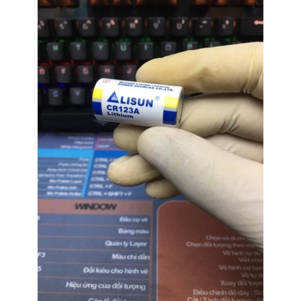 Cặp Pin Dành Cho Máy Ảnh Film PNS Cr123A, Pin Cao Cấp Hà Nội - PinChinhHang HN