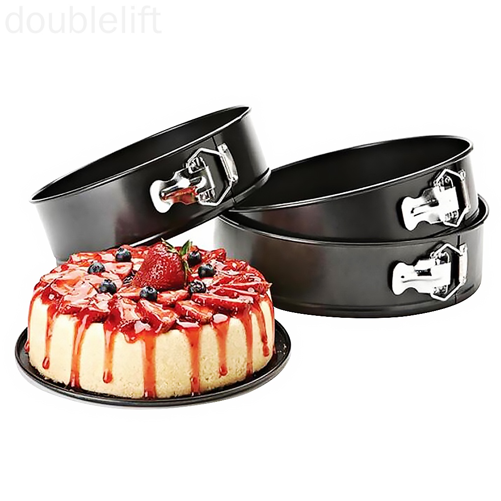 Khuôn Nướng Bánh Hình Tròn 20cm Bằng Thép Carbon Chống Dính Tiện Dụng