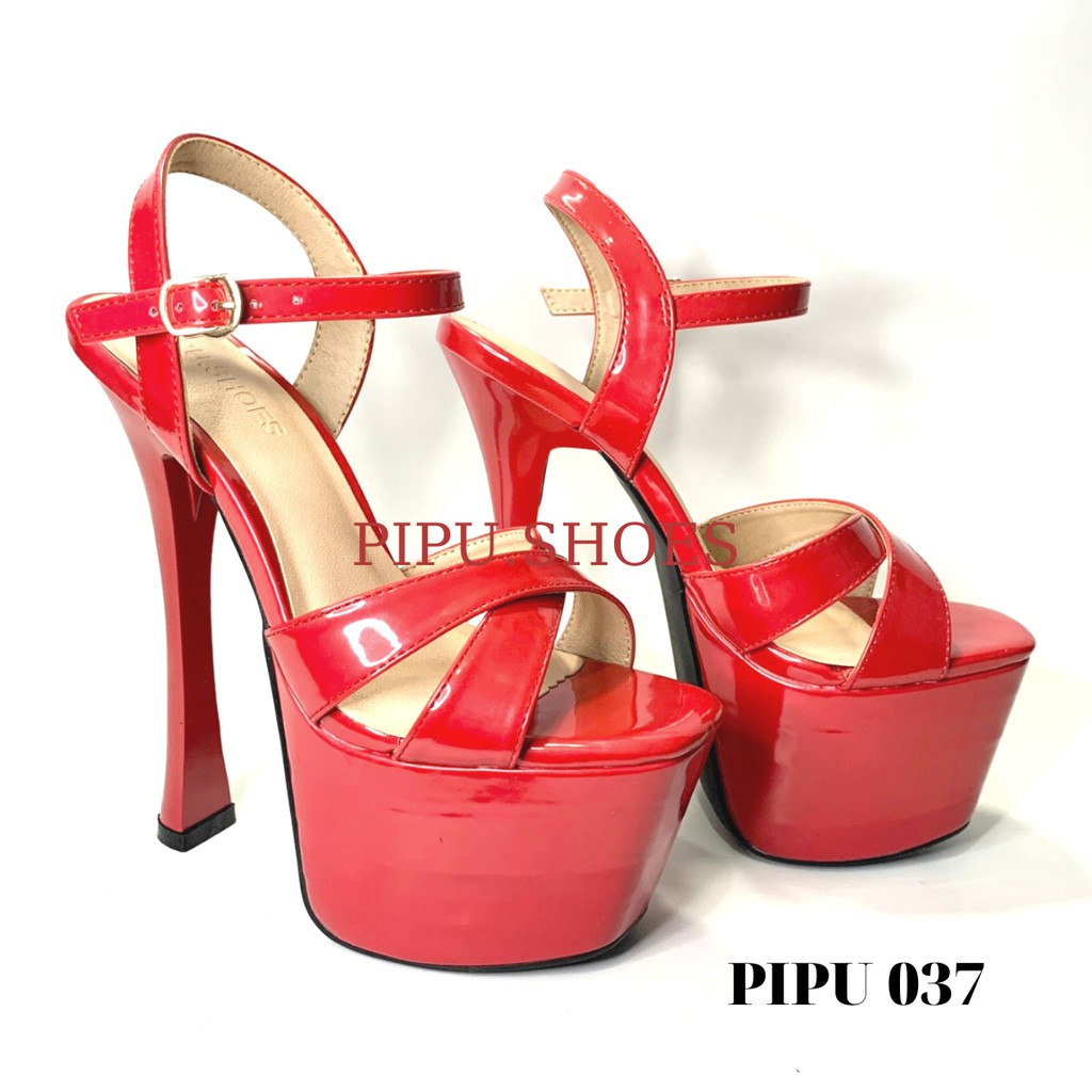 Giày cao got đế đúp nữ 16cm & 17cm ,sandals cao got trên 10cm catwalk