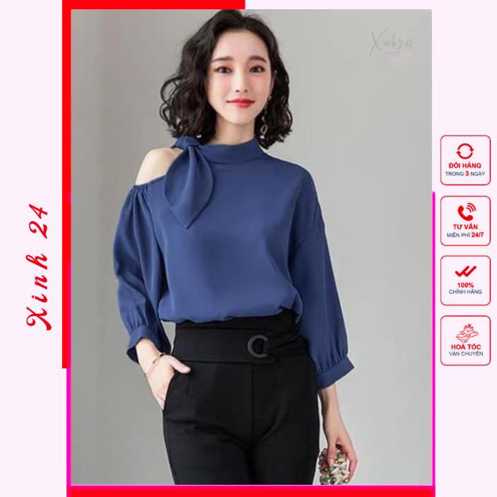 Áo KIểu Nữ, Áo sơ mi nữ xinh, thiết kế tinh tế sang trọng