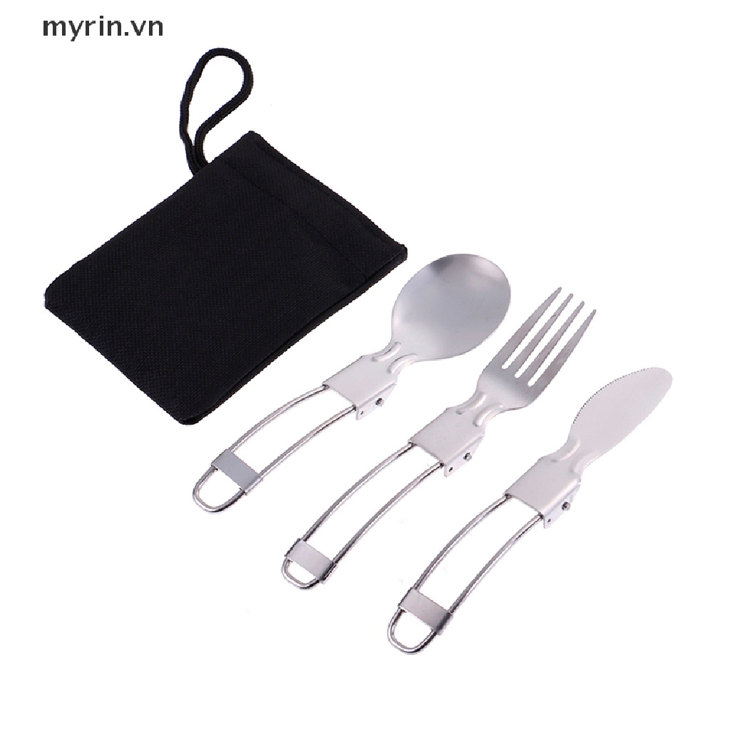 1 Bộ Dao Muỗng Nĩa Du Lịch Tiện Lợi