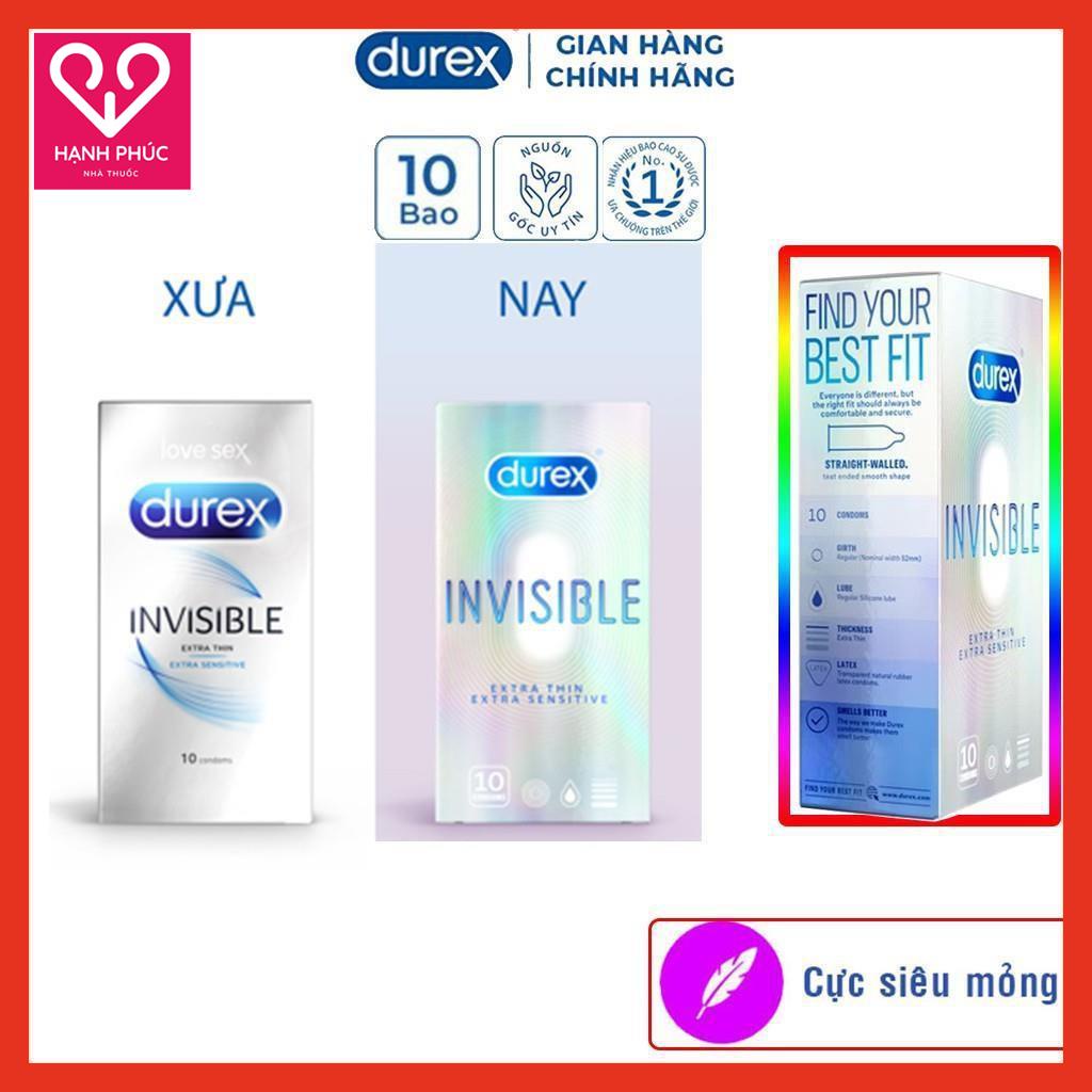 Bao Cao Su Durex Invisible [CHE TÊN], Bao cao su Kéo Dài Thời Gian Quan Hệ, Chống Xuất Tinh Sớm