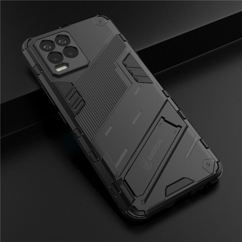 Para OPPO Realme 8 Pro caso cubierta para Realme 8 Pro cubierta protectora Punk armadura de soporte de la caja del teléfono duro Capa Funda Coque
