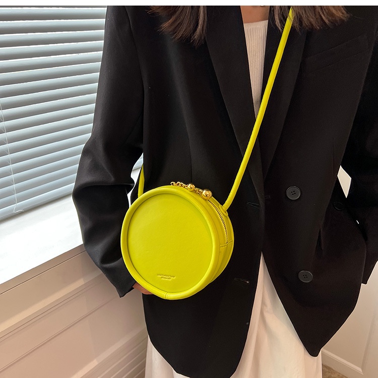 Túi đeo chéo IELGY hình tròn nhỏ xinh thanh lịch cho nữ