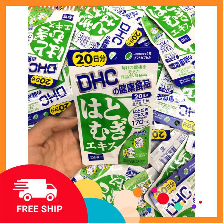 Viên uống trắng da DHC Nhật bản [FREE SHIP - HÀNG AUTH] gói 20 viên và gói 60 viên