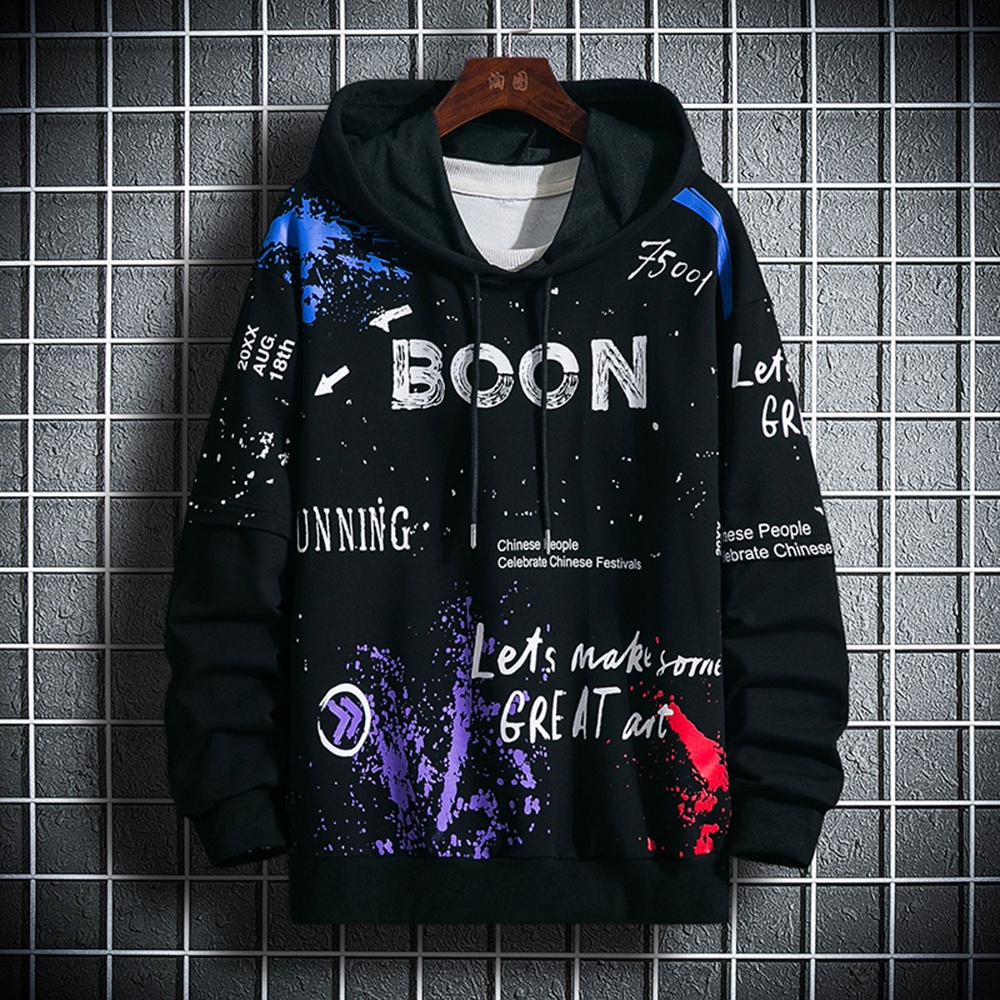 Áo Khoác Nhẹ Áo Hoodies Nam Dài Tay Có Mũ BOON Trẻ Trung AO TOP NAM 90000192C