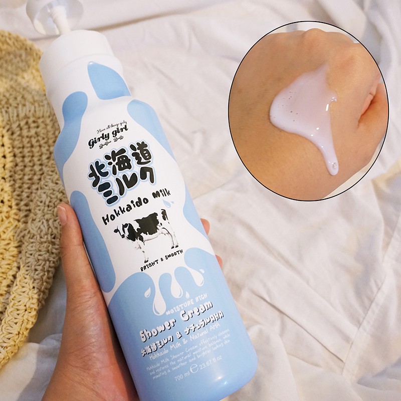 [Shower] Sữa tắm dưỡng ẩm & mịn da Beauty Buffet Made in Nature Hokkaido Milk 700ml | BigBuy360 - bigbuy360.vn