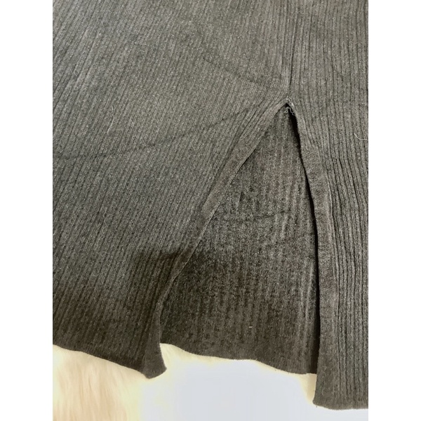Chân váy len, dáng chữ A, cạp chữ T38