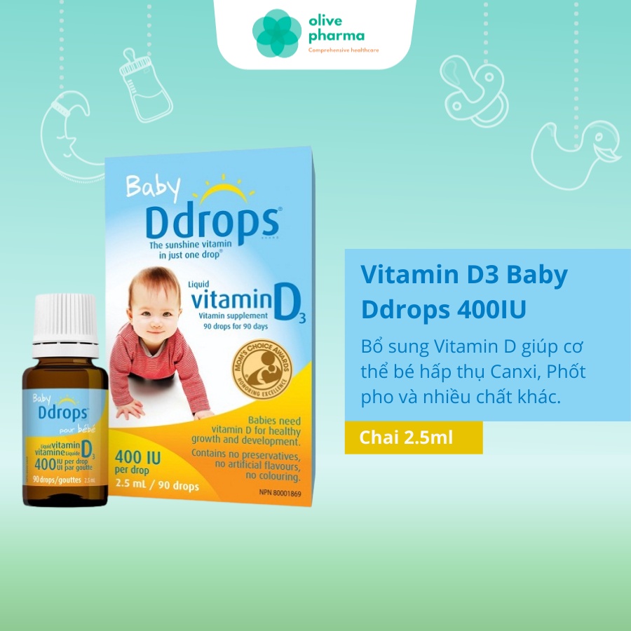 Vitamin D3 Drops 400IU