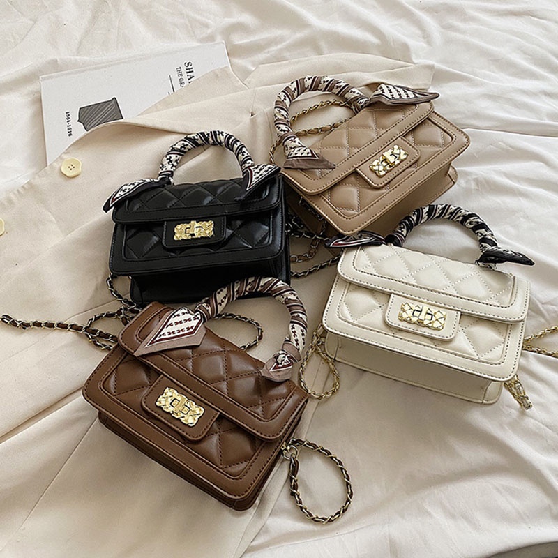 Túi đeo chéo IELGY hình vuông cỡ nhỏ thời trang cao cấp cho nữ