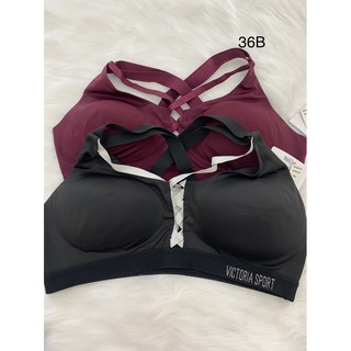Áo thể thao Victoria’s Secret, size 36B, auth, chính hãng