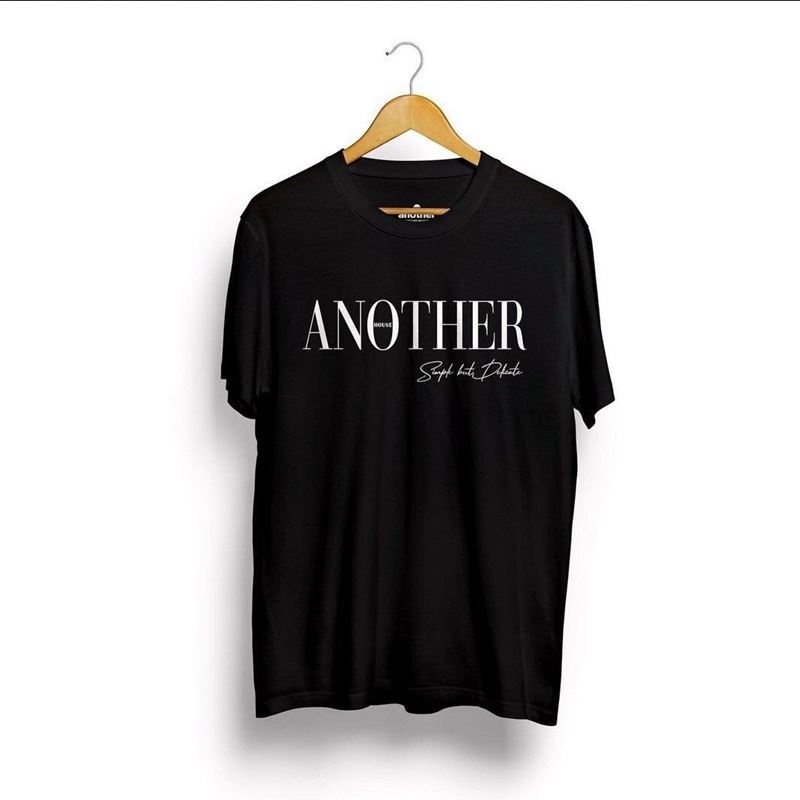 Áo thun tay lỡ Another House phông thời trang unisex nam nữ oversize form rộng Tee Club