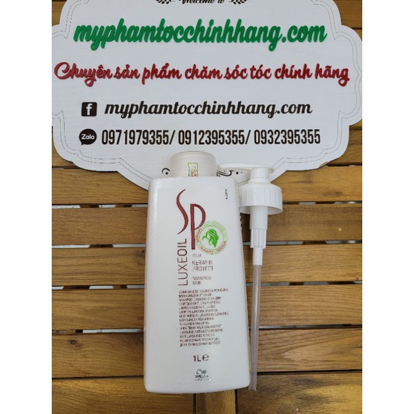 DẦU GỘI SP WELLA LUXEOIL 200ML - 1000Ml