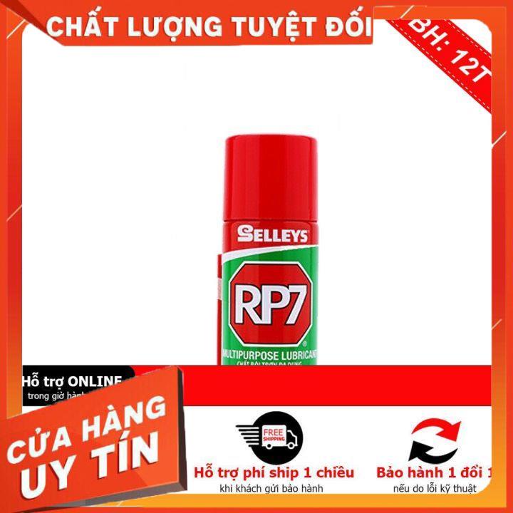 Bình xịt tẩy rỉ sét và bôi trơn kim loại RP7 chính hãng 150g 300g 350g