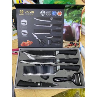 BỘ DAO 6 MÓN ASAKH