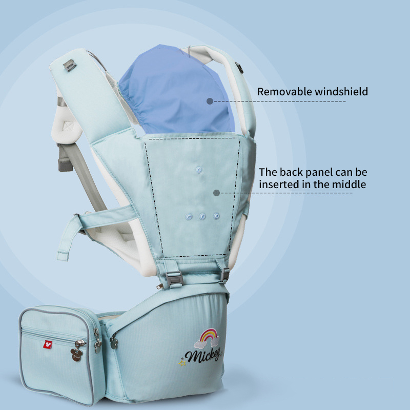 Đai địu bé Disney 6D phù hợp cho 4 mùa thiết kế nhỏ gọn tiện dụng