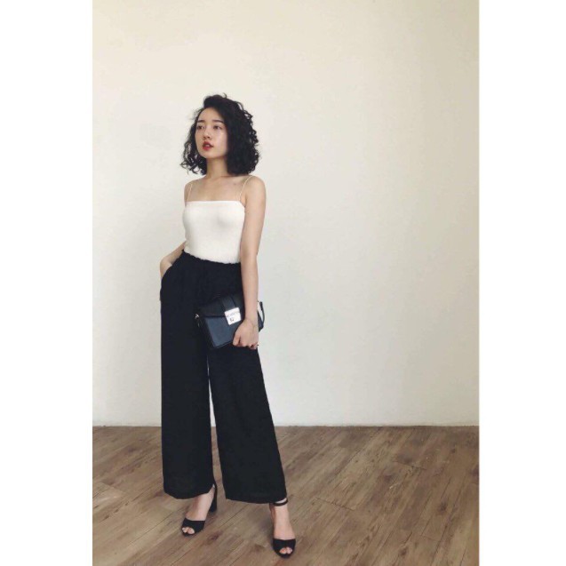 Áo 2 dây mảnh co dãn 4 chiều bozip siêu xinh | BigBuy360 - bigbuy360.vn