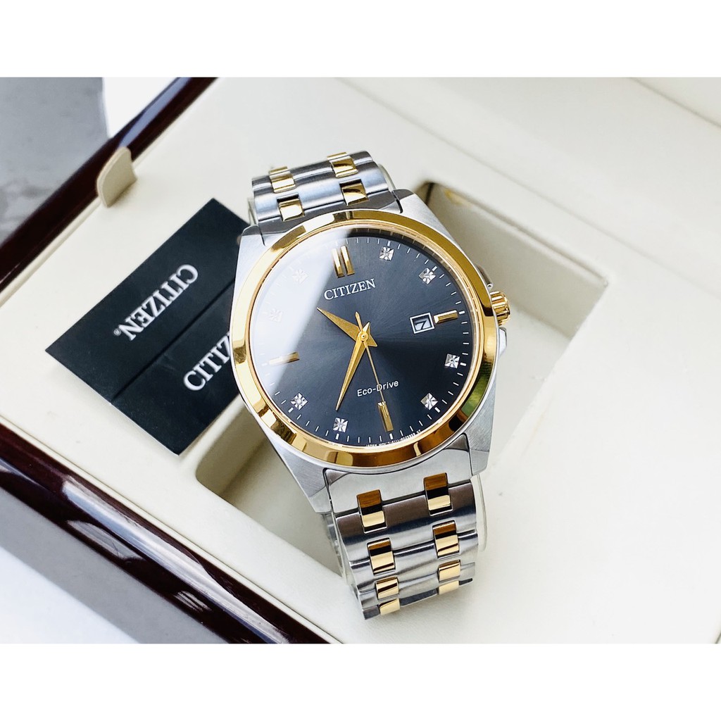 Đồng hồ nam Citizen Eco-drive Corso Diamond BM7107-50E