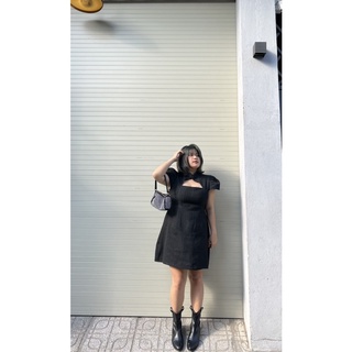 váy trắng BIGSIZE kiểu sườn xám cách tân FATTYTA