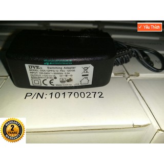Nguồn điện DVE 12V-1A chính hãng chuyên dụng cho Camera giám sát