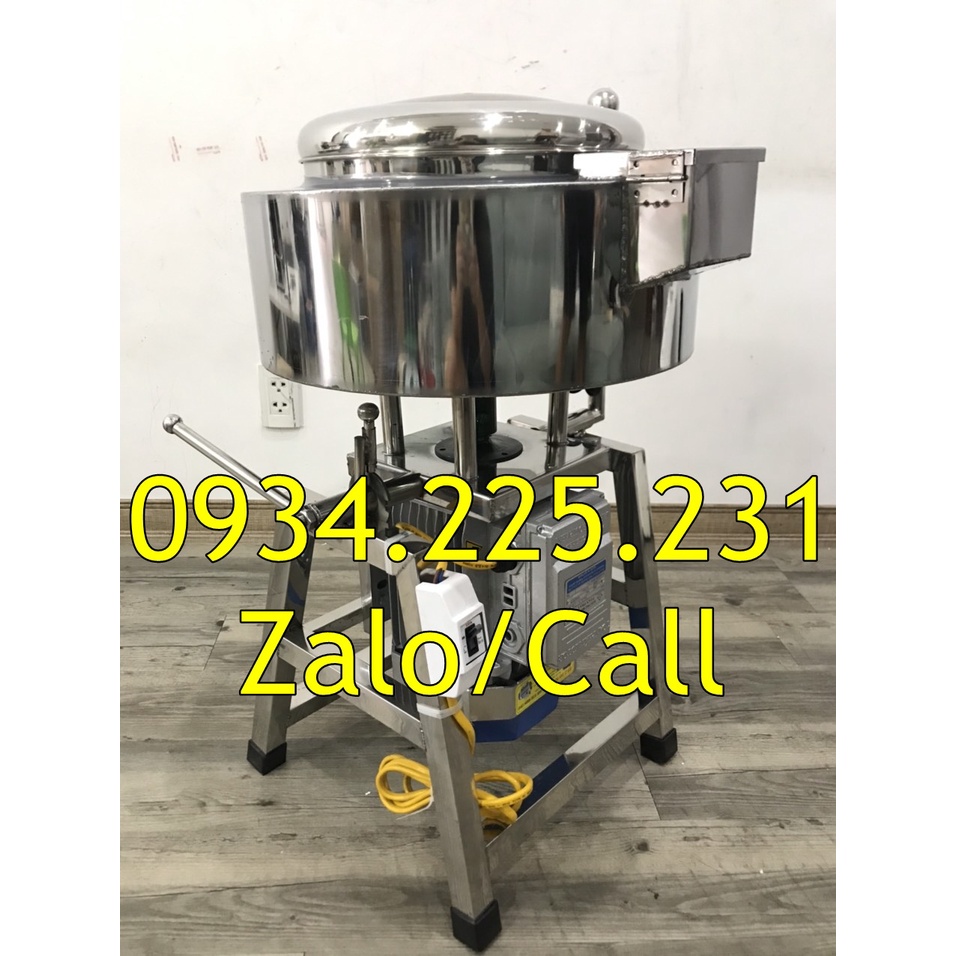 Máy xay giò chả công nghiệp, xay thịt, xay cua, ghẹ, tôm...dao thả, có bao đá công suất 3,5kw