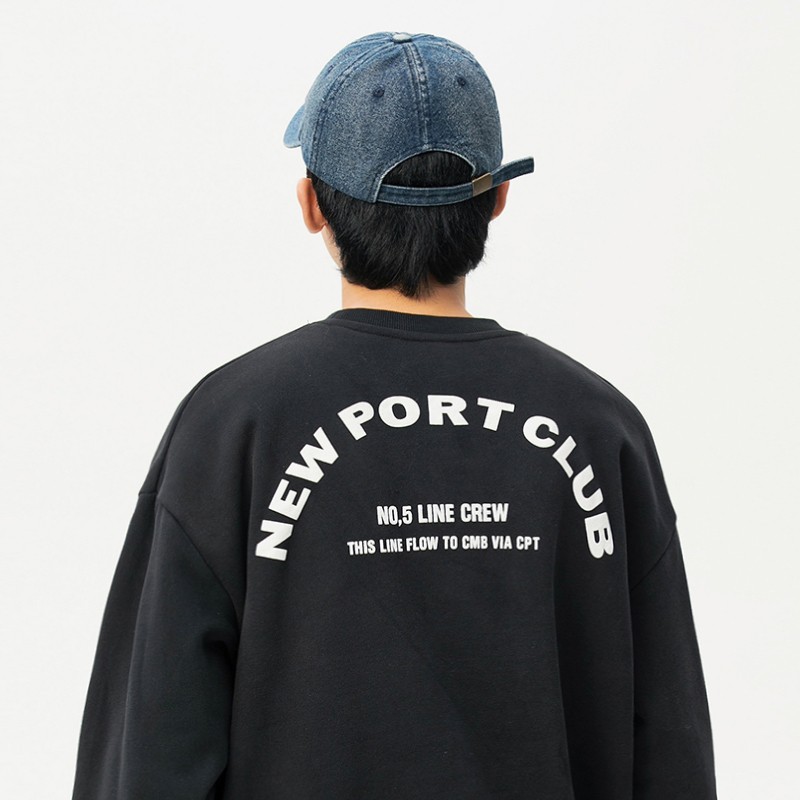 💥FREESHIP💥 Áo Sweater NEW PORT Nam Nữ Phong Cách Hàn Quốc, Chất Nỉ Dày Dặn Ấm Áp - Tặng Phụ Kiện Xinh SW 10