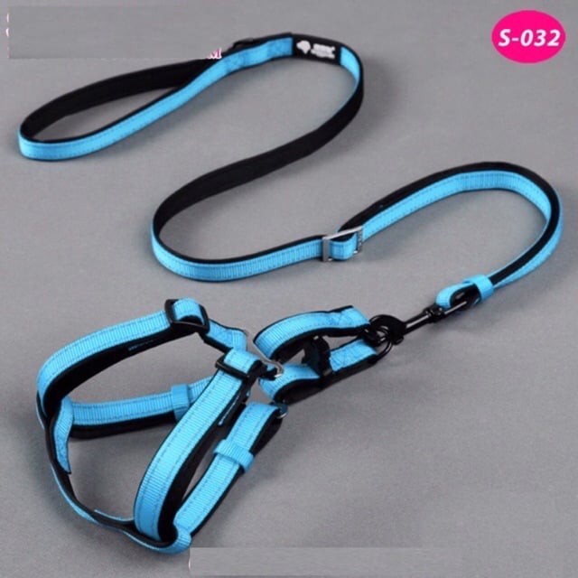 DÂY ĐAI NGỰC VIỀN ĐEN CHO THÚ CƯNG