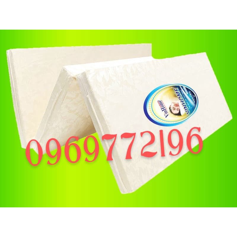Nệm Gòn Ép cứng Cao cấp VinHome bọc vải gấm đủ size 10 phân Bảo hành 7 năm