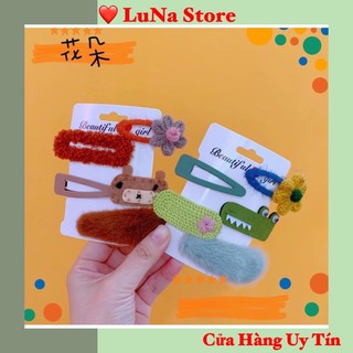 🎀Kẹp tóc mái 🎀xinh, đẹp phong cách Hàn Quốc cho bé gái ARA KT01
