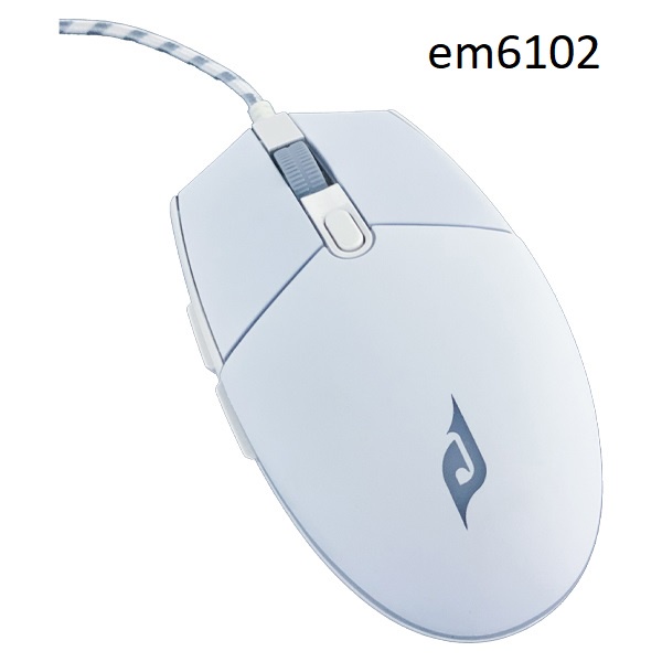 Chuột chơi game, Led RGB Chính hãng E-Dra EM6102, BH 24 Tháng Toàn Quốc - Gaming Mouse Edra 6102 RGB Led