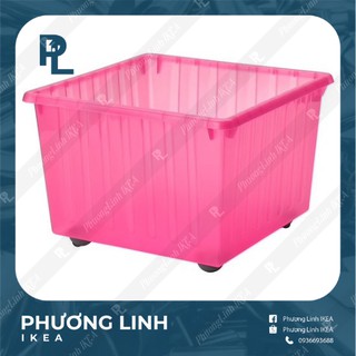 Thùng đựng đồ có bánh xe IKEA