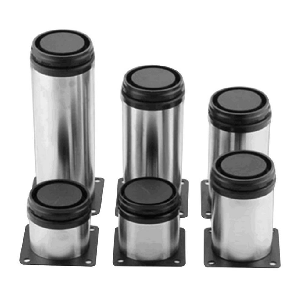 Chân Bàn Ghế Tròn Bằng Thép Không Gỉ Điều Chỉnh Được Tiện Lợi