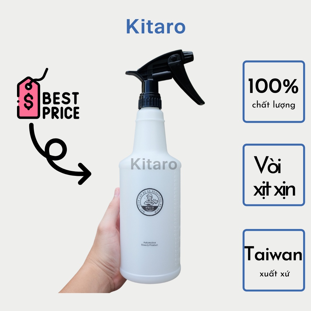 Bình Xịt Hóa Chất Taiwan 750ml