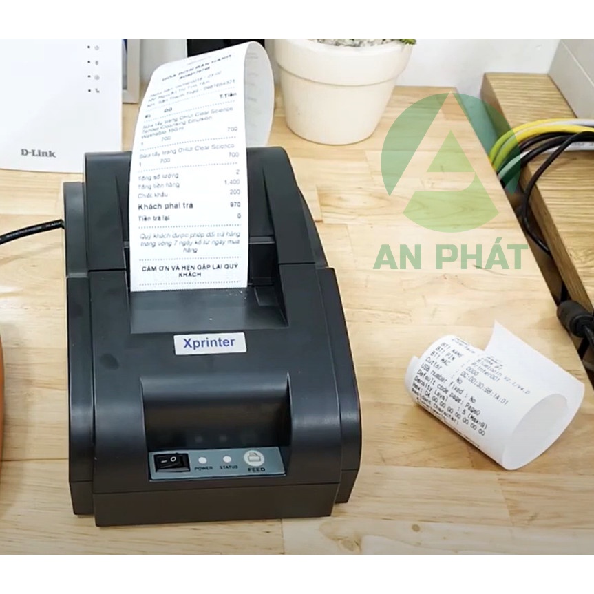 Máy In Hóa Đơn, In Đơn Hàng, In Bill Xprinter 58IIH, GP5890XIII K58mm phù hợp với tất cả phần mềm bán hàng BH 12 tháng