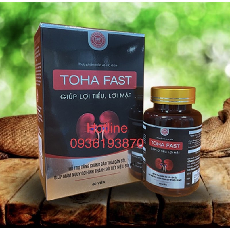 TOHA FAST Hộp 60 viên