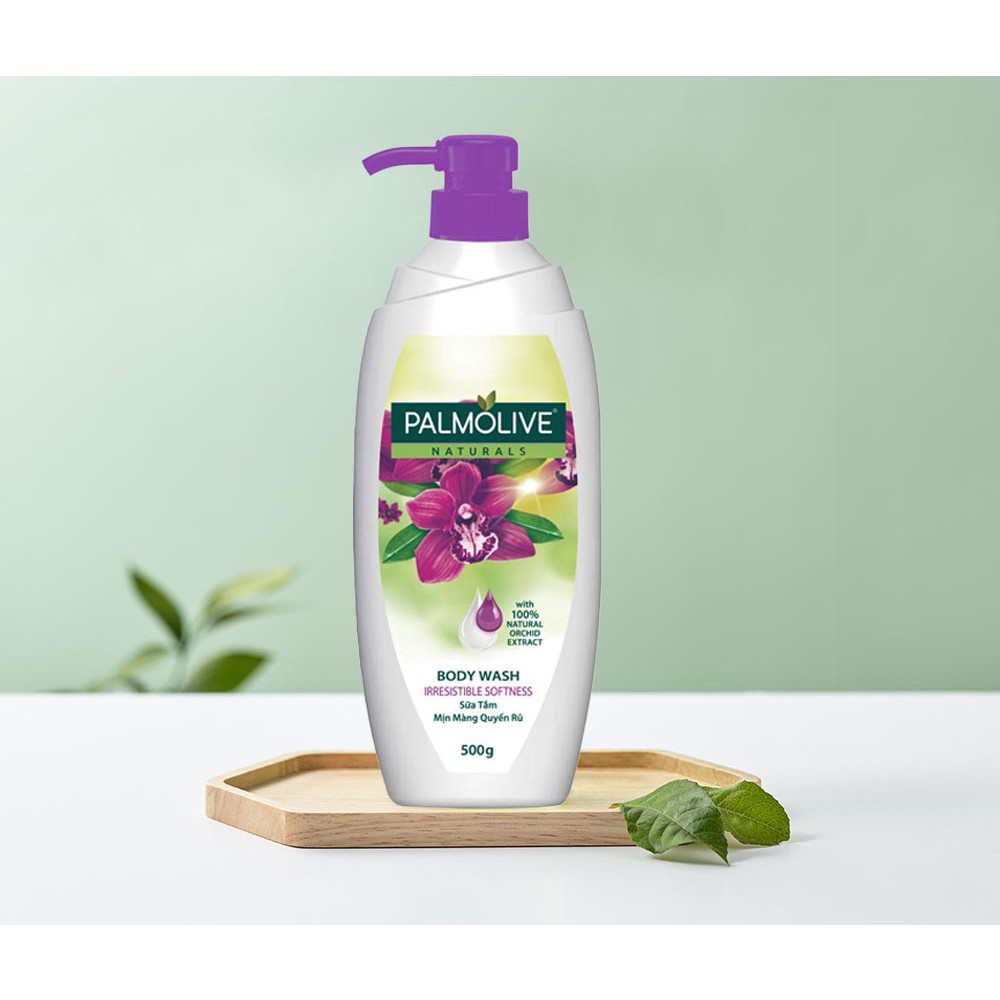 Sữa Tắm Palmolive Naturals Phong Lan Mịn Màng Quyến Rũ 500g