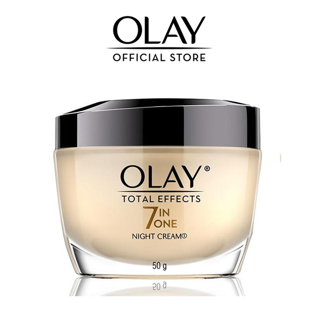Kem Dưỡng Ban Đêm Phục Hồi & Ngăn Ngừa 7 Dấu Hiệu Lão Hóa OLAY TOTAL EFFECTS 50G