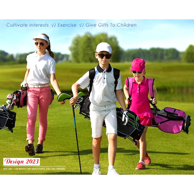 Design 2023- BỘ TÚI GẬY GOLF TRẺ EM - GOLF CHILDREN CLUBS - Loại 1