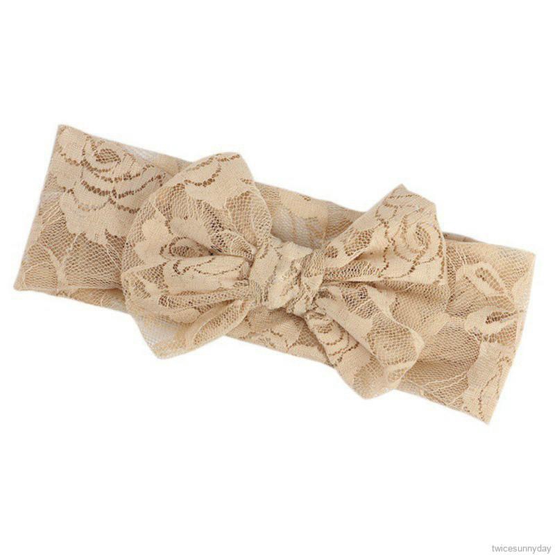 Băng Đô Đính Nơ Đáng Yêu Cho Bé Gái