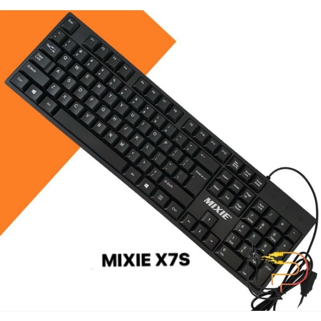 Bàn Phím MIXIE - X7, X7s: Đẹp, Bấm Êm, Không Tiếng Kêu, Bàn Phím Mixie X7S Có Dây, Độ Bền Cao. Bảo Hành 12 Tháng