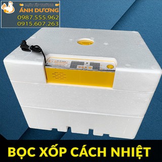 Máy ấp trứng Ánh Dương A100 - 2 Tầng khay nhựa đảo lăn trứng tự động đa năng ấp 100-120 trứng