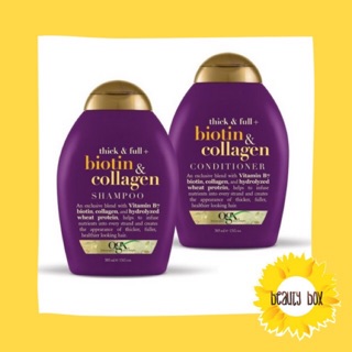 BEAUTYBOXHN [DẦU XẢ OGX THICK & FULL BIOTIN & COLLAGEN]