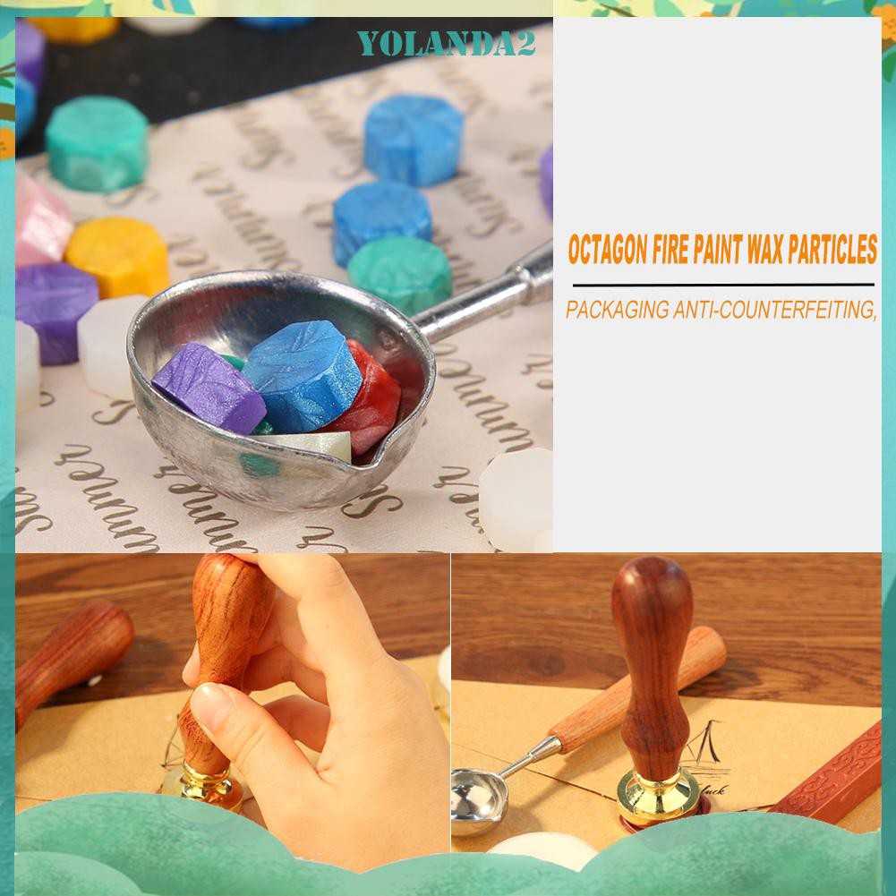 100 Viên Sáp Đóng Dấu Hình Viên Thuốc Phong Cách Retro