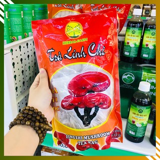 100 túi trà túi lọc linh chi sử dụng tốt cho sức khỏe