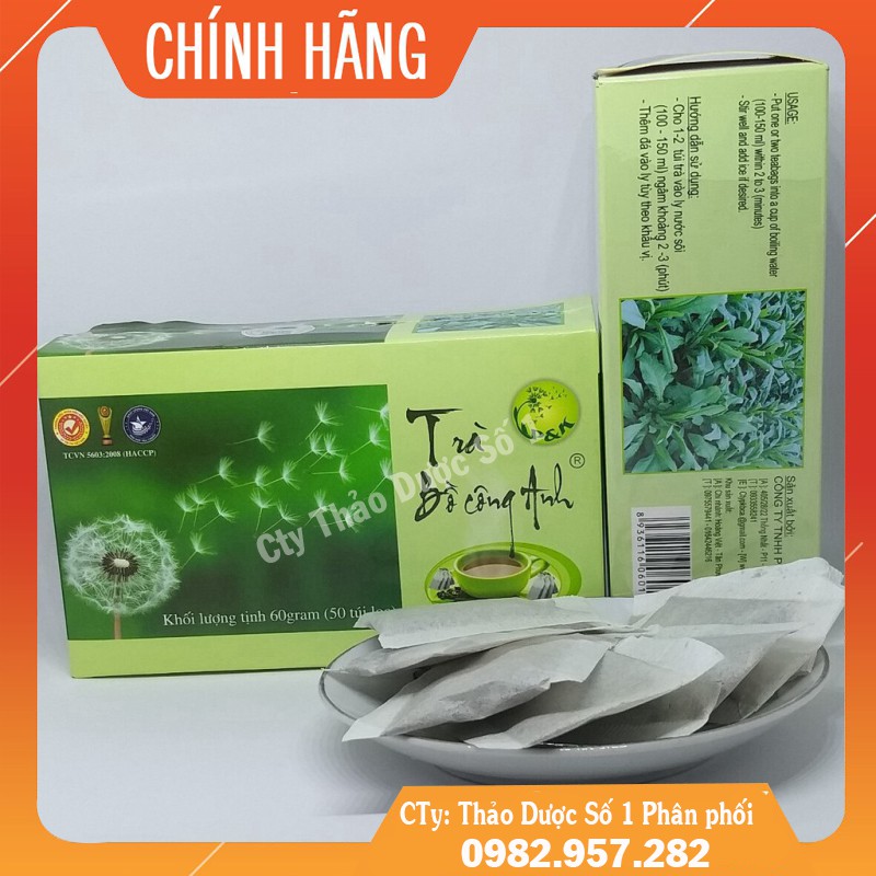 TRÀ BỒ CÔNG ANH (50 túi lọc) TDSO1