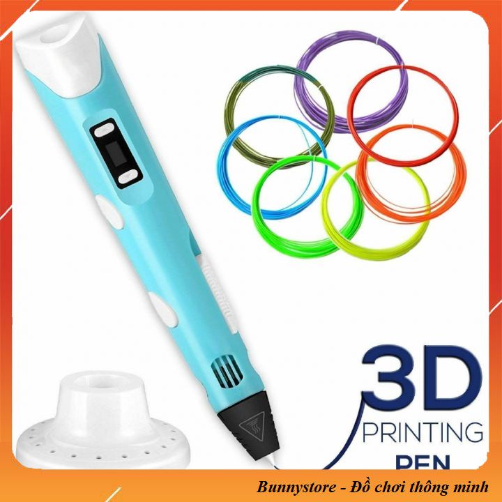 Bộ bút vẽ 3D cho bé, có bán kèm mực - tặng kèm quyển tập vẽ 3D