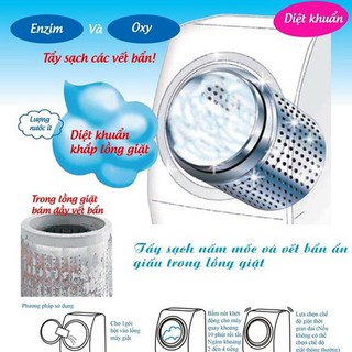 BỘT TẨY LỒNG MÁY GIẶT - gói 450g