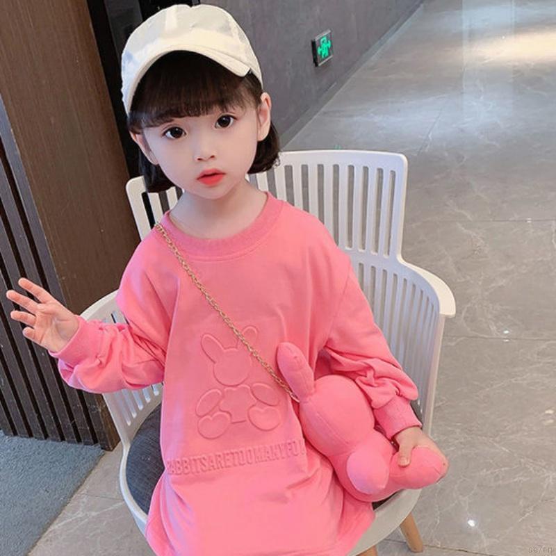 Đầm công chúa dài tay màu sắc ngọt ngào dành cho bé gái