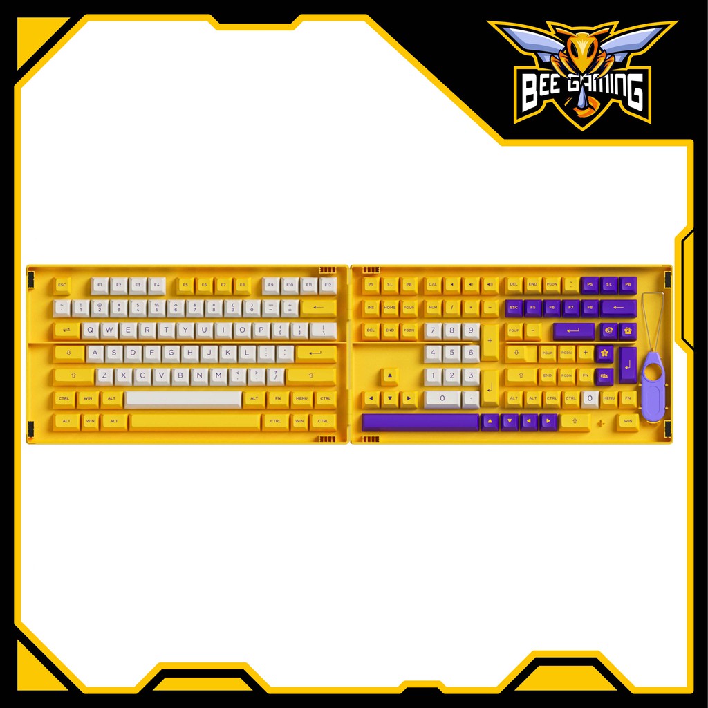 Bộ Keycap AKKO Los Angeles dành cho phím cơ (Chất liệu PBT DoubleShot, 158 nút)